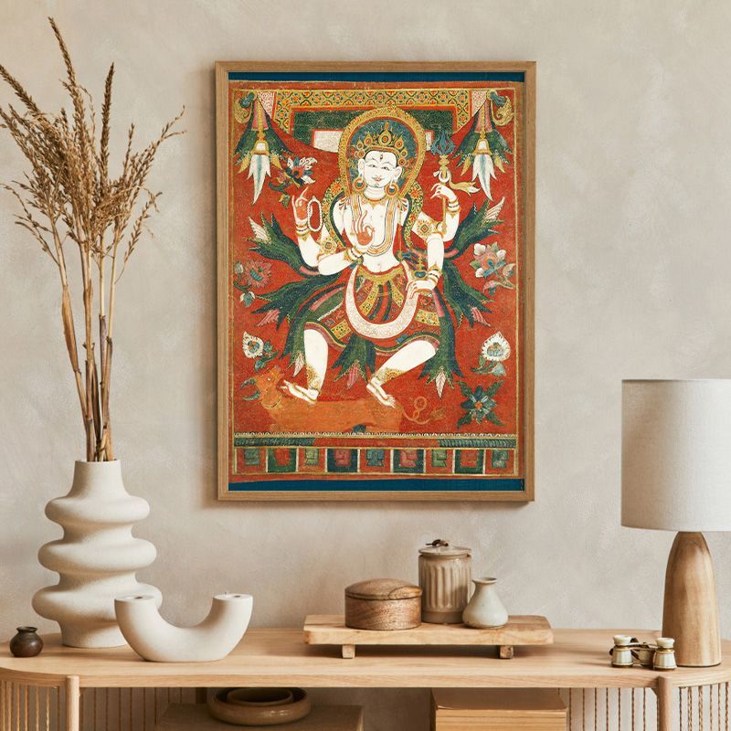 A4サイズ ネパール 仏画 ポスター シヴァ神 アジアン エスニック