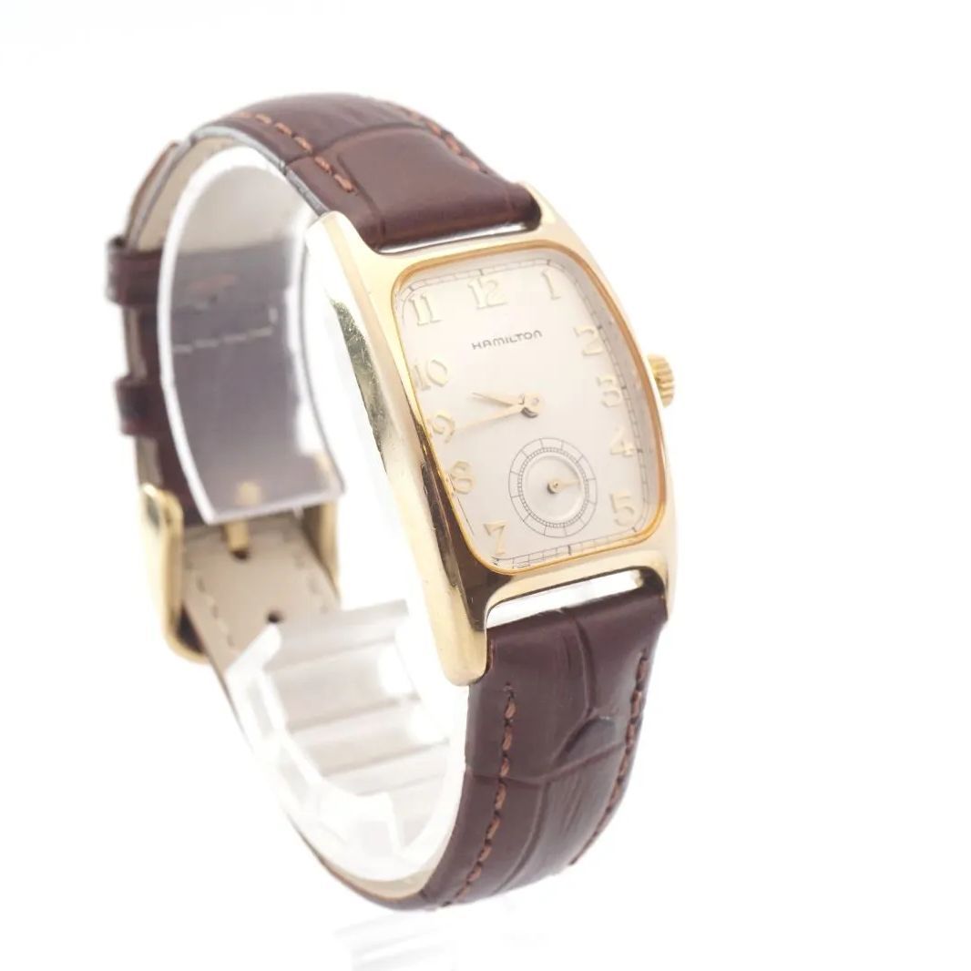 稼動品 新品電池 新品ベルト ハミルトン HAMILTON ボルトン 6186  