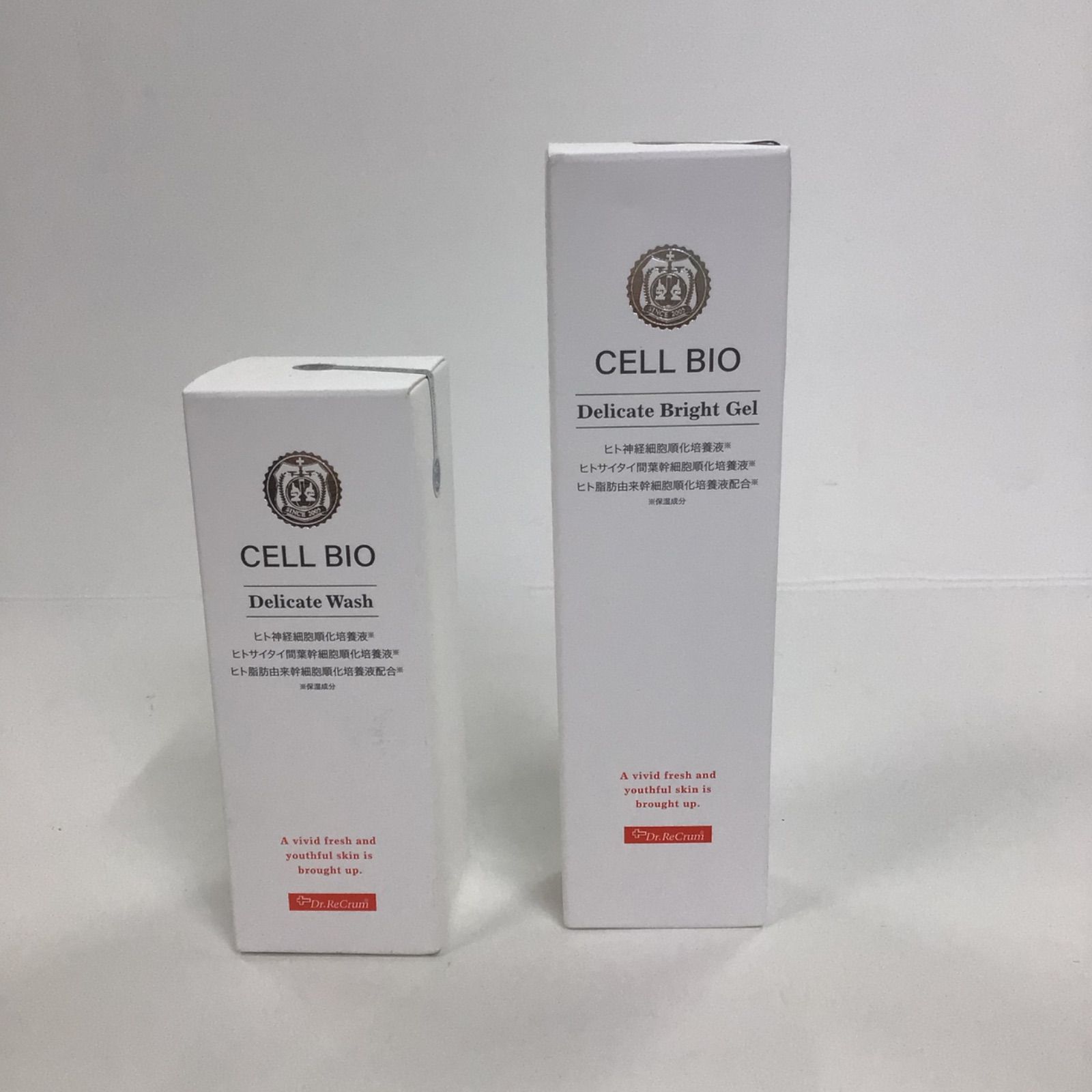 G796 CELL BIO セルビオ CBデリケートウォッシュ 1点 CBデリケートブライトジェル 1点 計2点セット