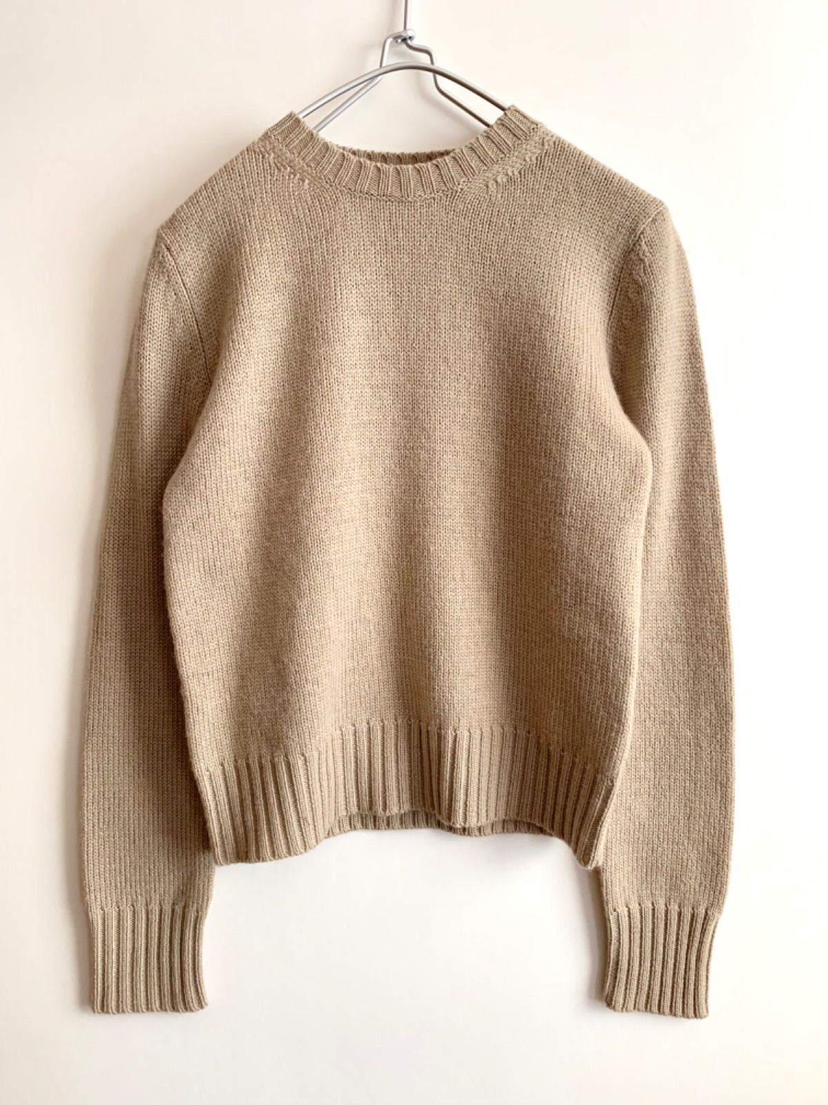 JIL SANDER - 最終価格JIL SANDER NAVY elbow patch knit. Jil Sander Men's Alpaca Crew Knit in Fog Jil Sander