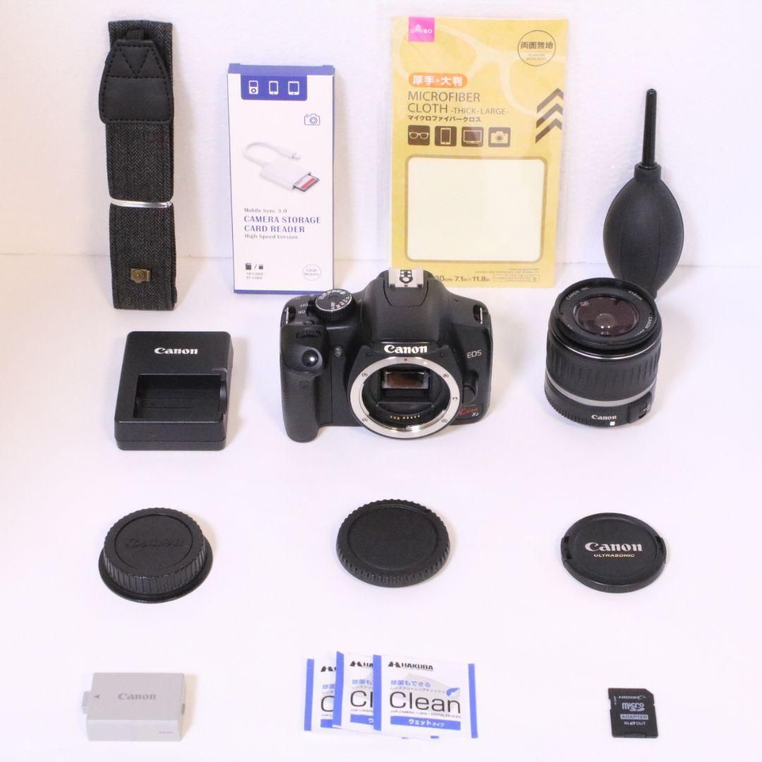初心者お勧め❤️Canon Kiss X2 セット✨スグ使える✨️スマホ転送 ❁すぐ