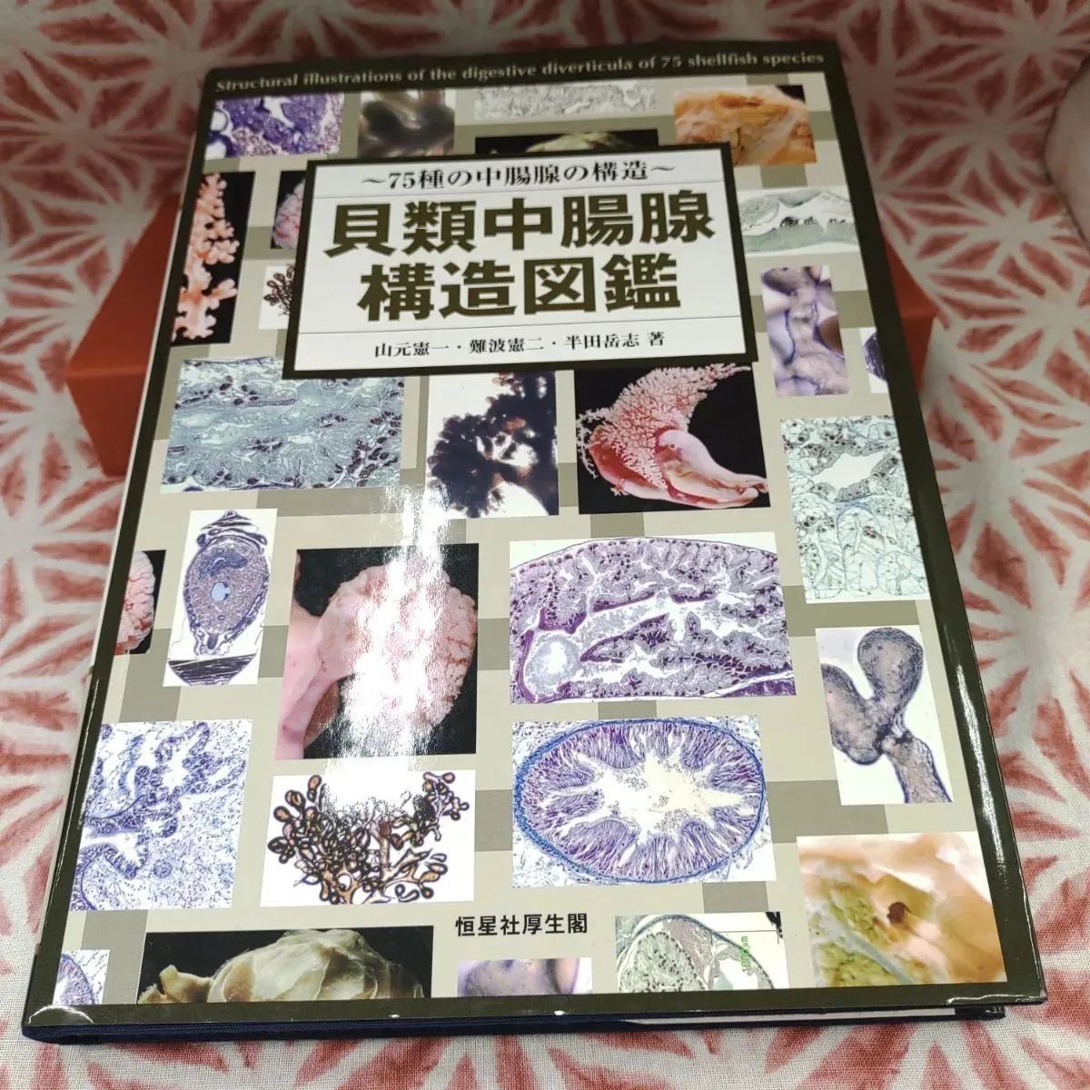 ～75種の中腸腺の構造～　貝類中腸腺構造図鑑　/　著者　山元憲一　難波憲二　半田岳士　発行所　株式会社恒星社厚生閣　B -963