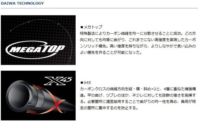 ダイワ 両軸 インプレッサ4－57B 磯竿 ウキセット4本付き ダイワ 両