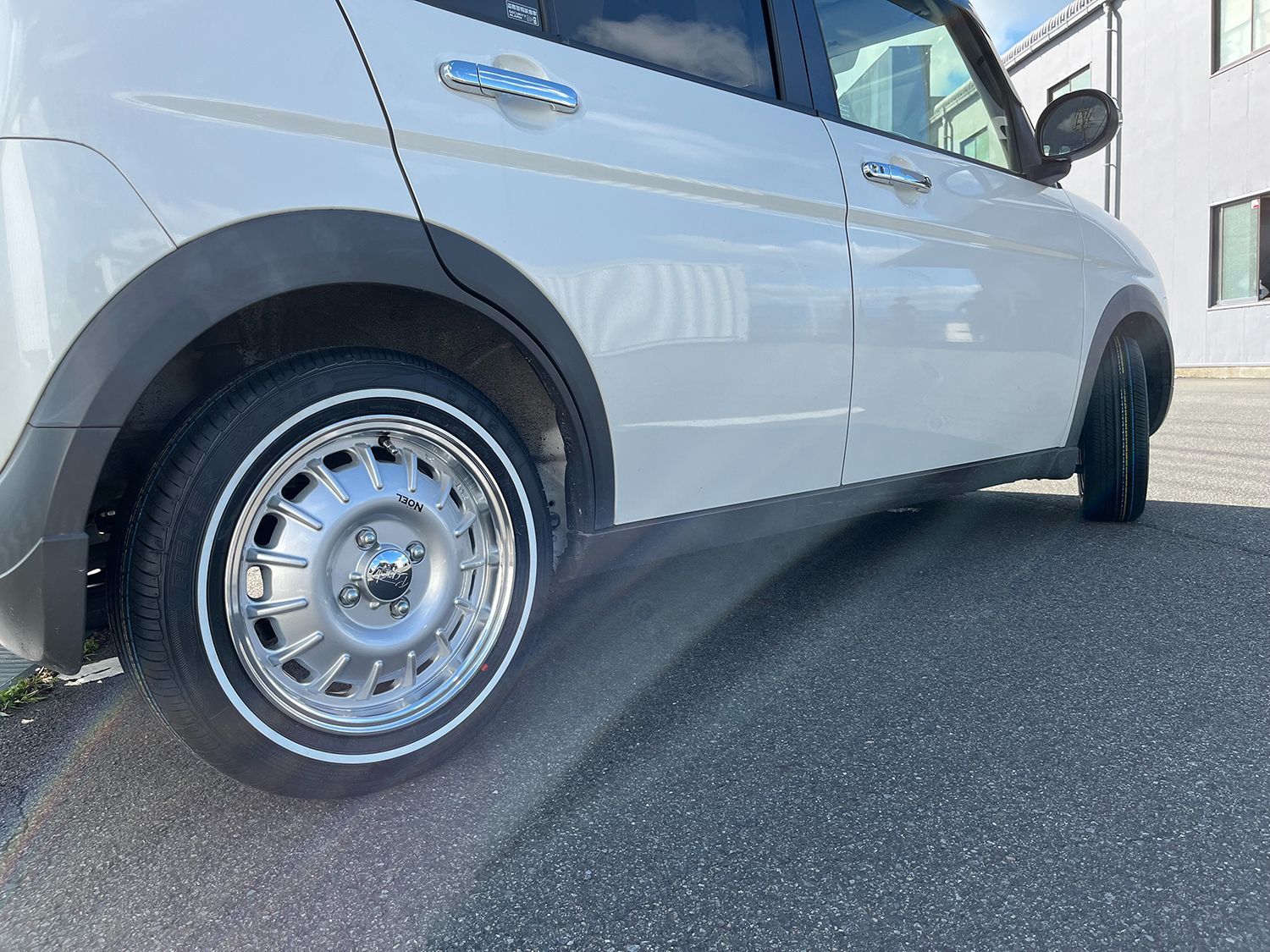 雑誌撮影用 特価品！ラパン ココア ミラジーノ ナンカン ホワイト