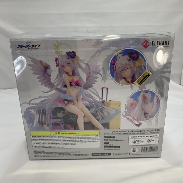 中古】開封/箱傷み)ELEGANT アズサ(水着) 1/7スケールフィギュア