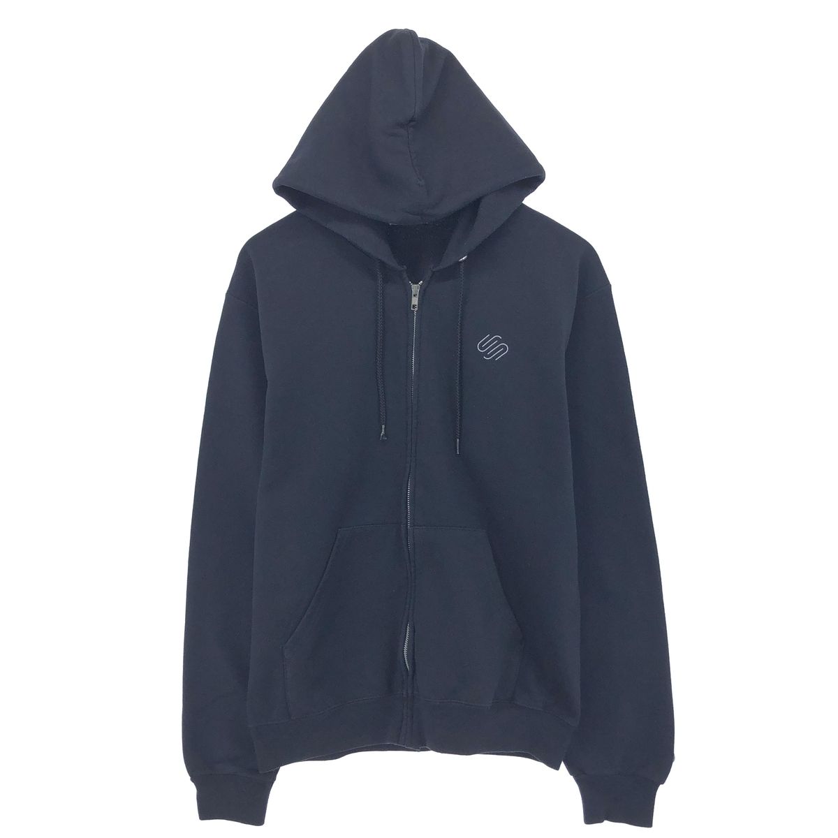 古着 チャンピオン Champion SQUARESPACE ECO AUTHENTIC バックプリント アドバタイジング スウェットフルジップパーカー/eaa468603