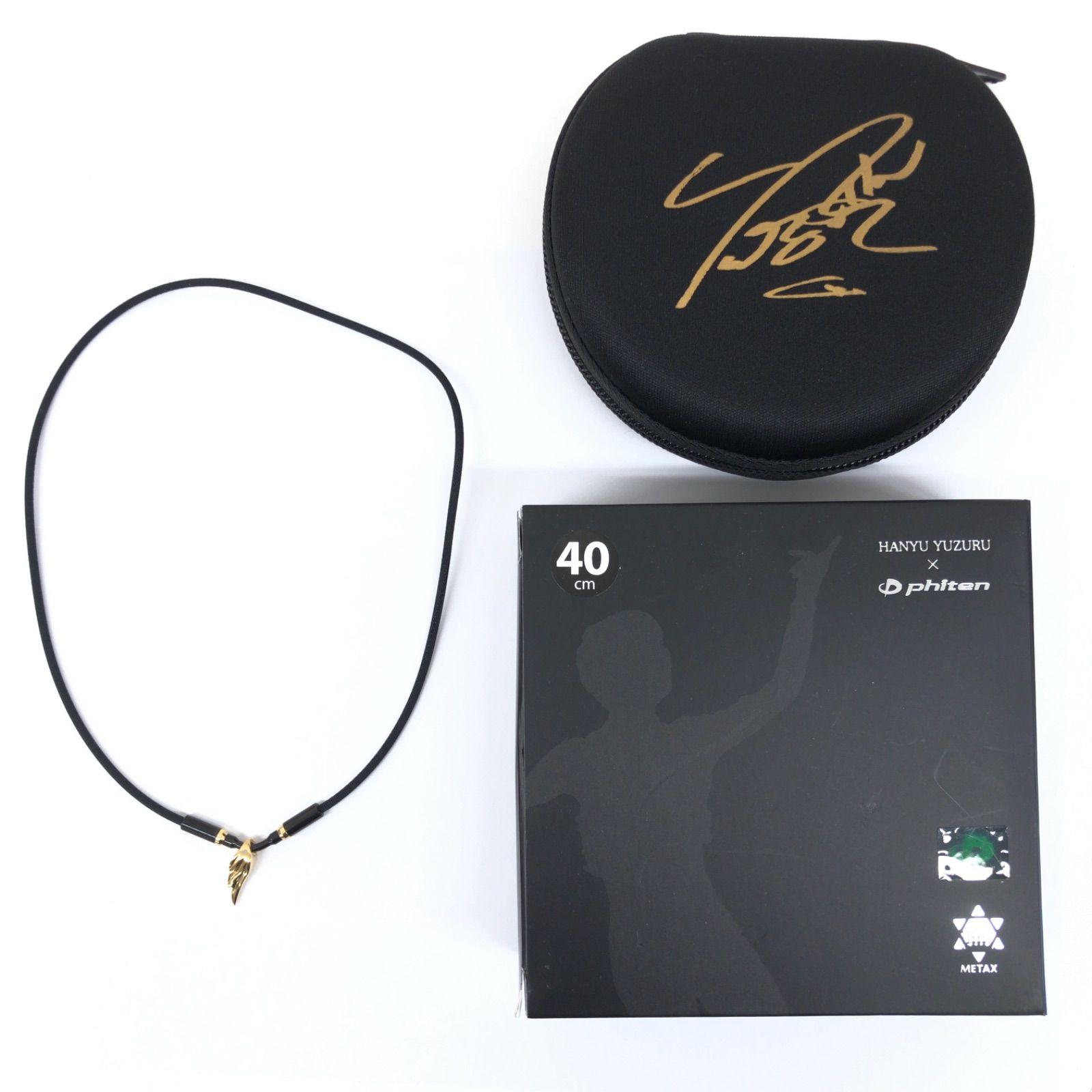 RAKUWAネックレスウイングスゴールド40cm サイン入りケース付き箱無し