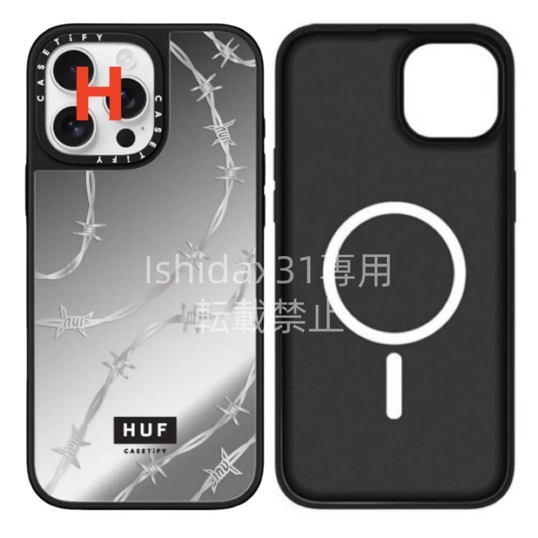 大特価 ミラーケースMagSafe対応】ケースティファイ CASETiFY x HUF iPhoneアクセサリー
