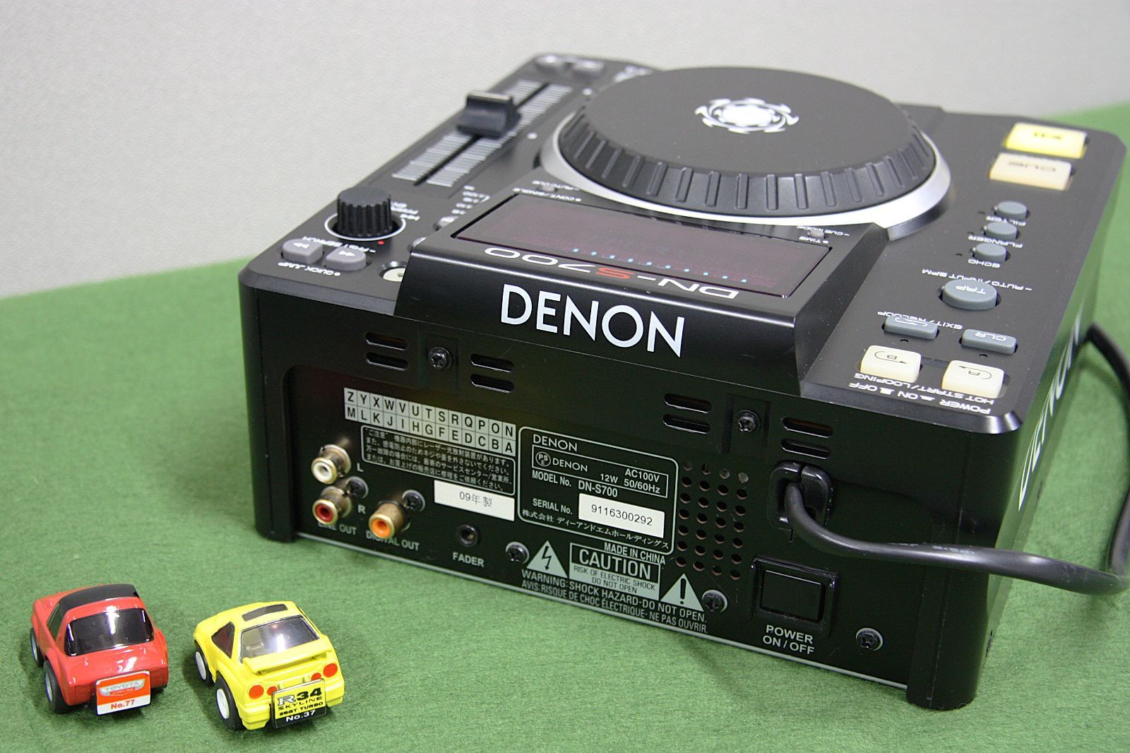 DJ用CDプレーヤーDN-S700
