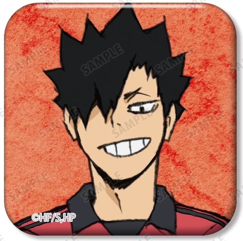 中古】バッジ・ビンズ 黒尾鉄朗 「劇場版ハイキュー!! ゴミ捨て場の