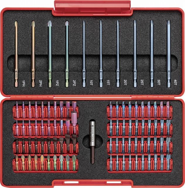 PBスイスツールズドライバービット90本組セットC6.792TB PB SWISS TOOLS