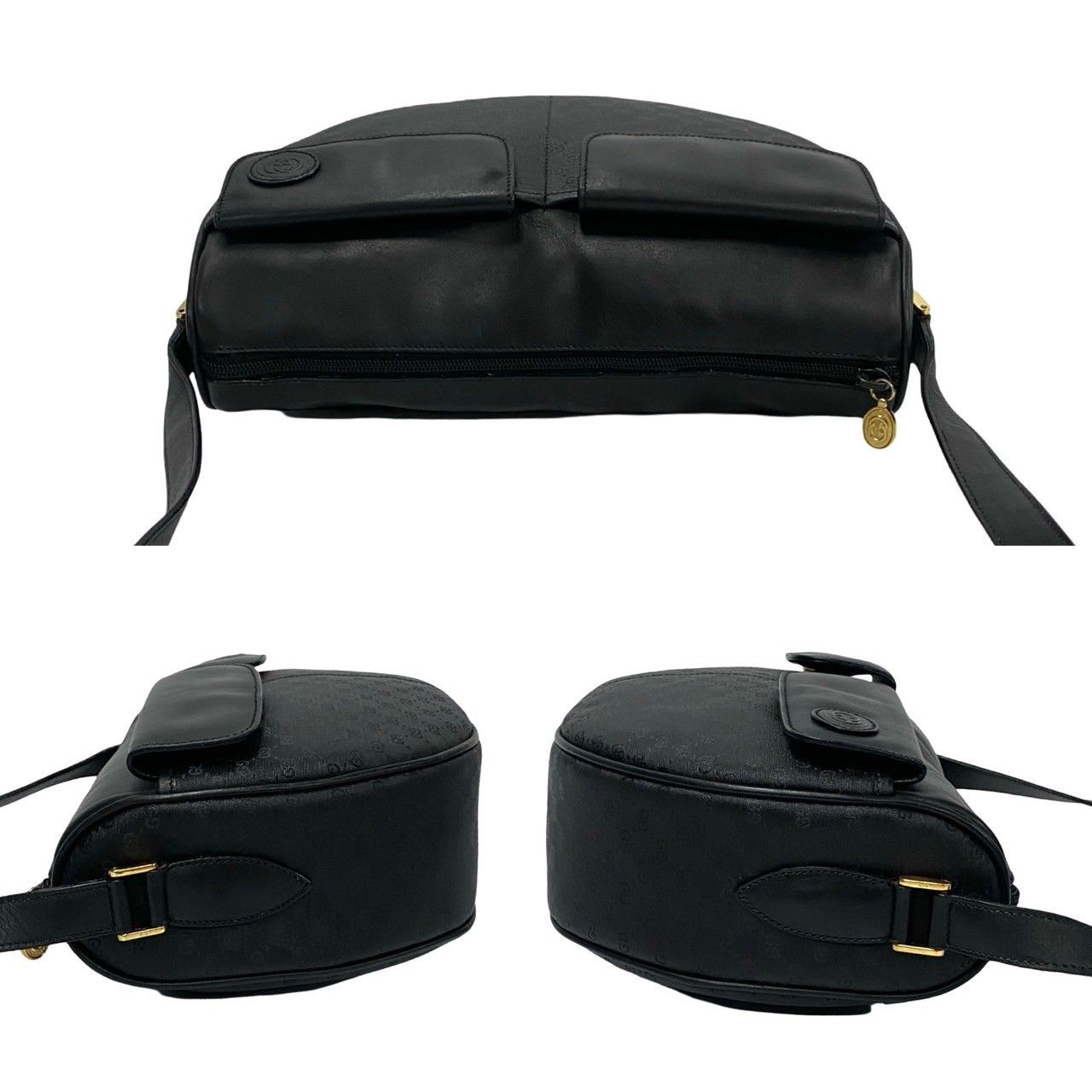 極 美品 GUCCI グッチ オールドグッチ ヴィンテージ マイクロGG