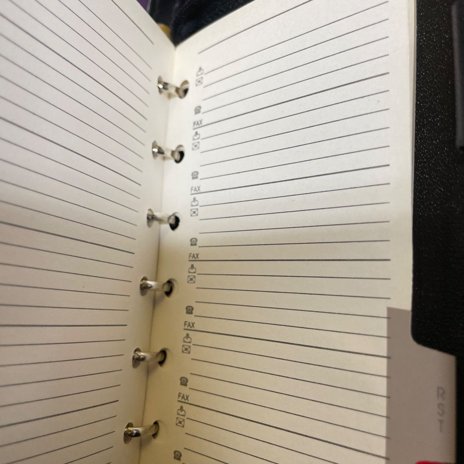 ペ・ヨンジュン 様専用☆ ブラック ☆ バインダー メモ用紙付き 電卓