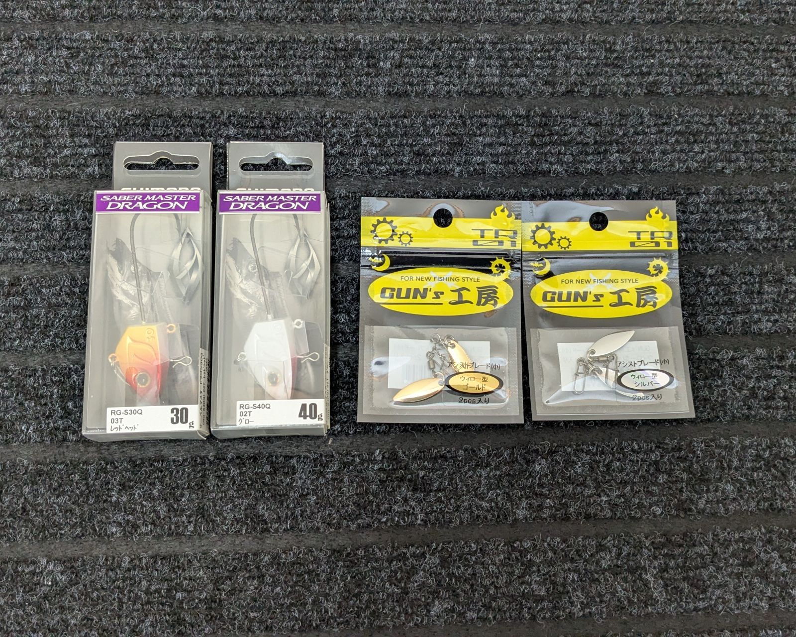 SHIMANO シマノ サーベルマスター ドラゴン 30g 40g レッド