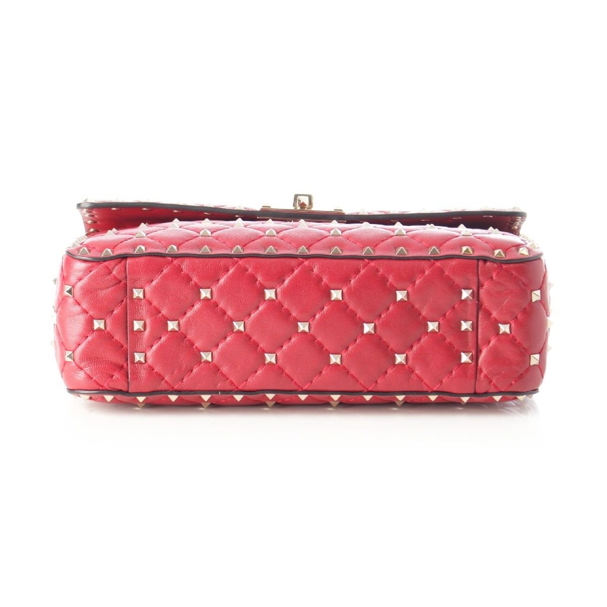 VALENTINO ショルダーバッグ MW0B0122 ヴァレンティノ レザー ロックスタッズ スパイク チェーン
