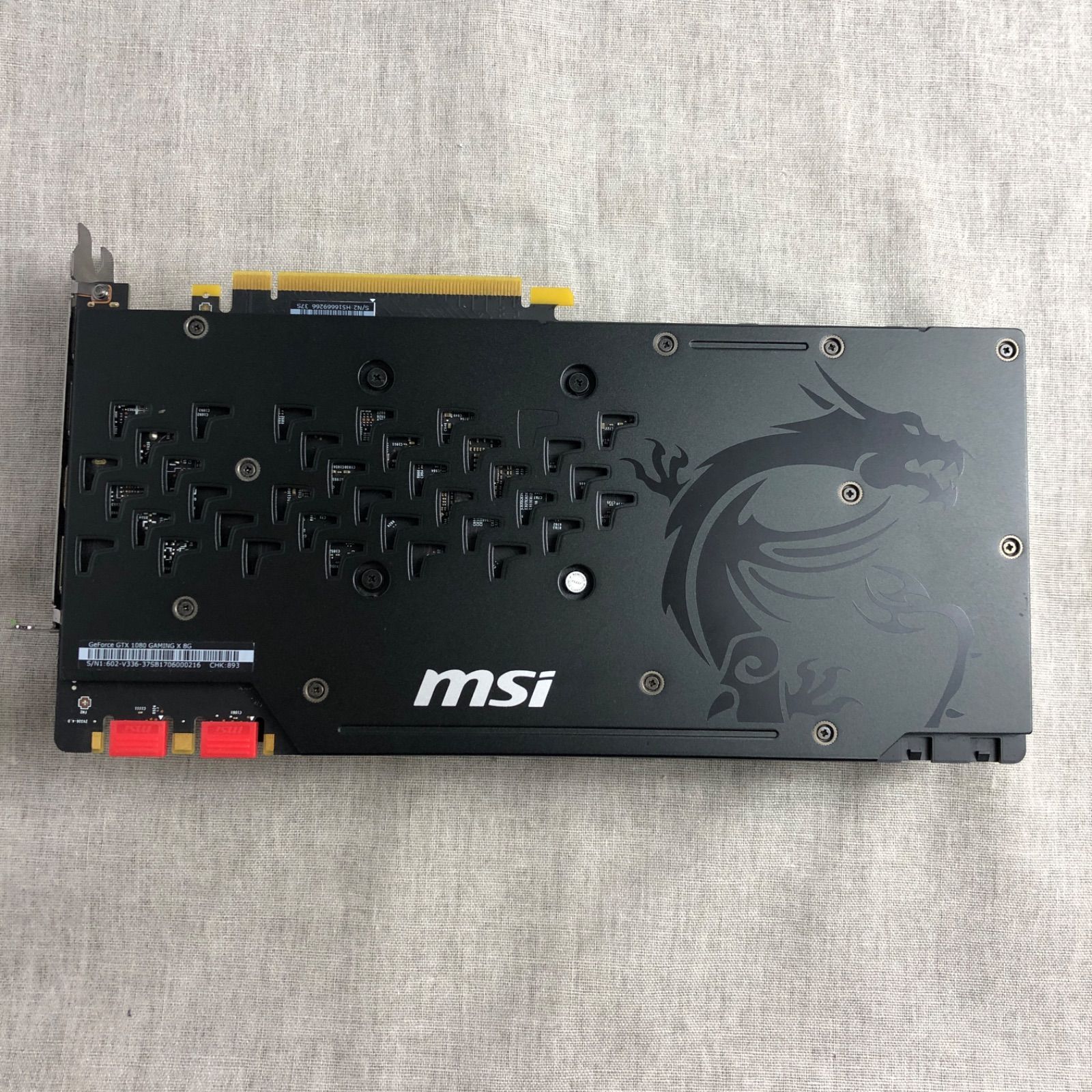 しょう様専用グラフィックボード MSI GeForce GTX 1080 GAMING X 8G