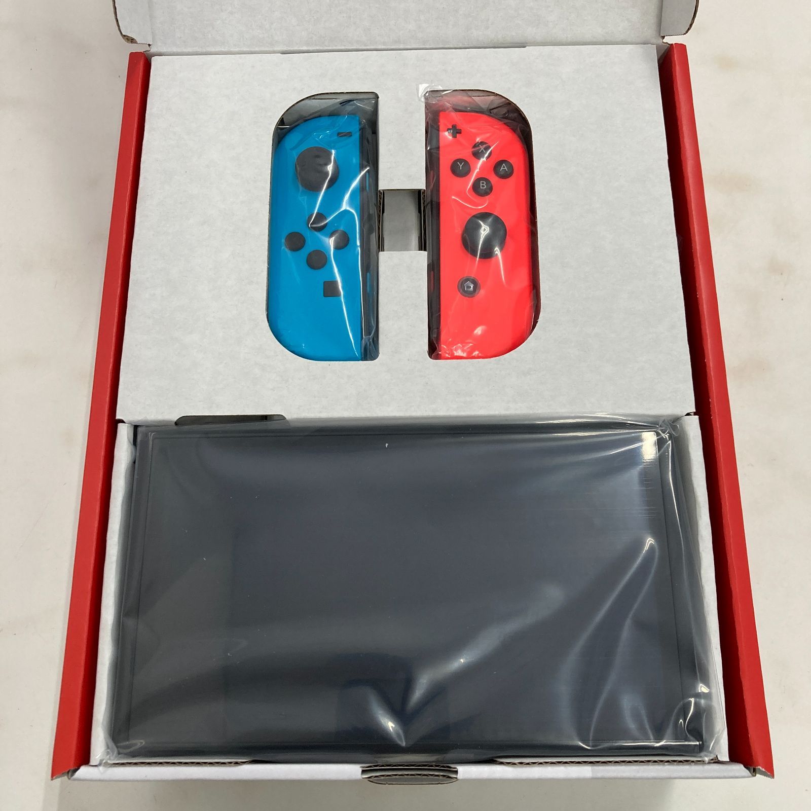 02m2172 Nintendo Switch 有機ELモデル Joy-Con(L)/(R) ネオンブルー/ネオンレッド 未使用品 - メルカリ