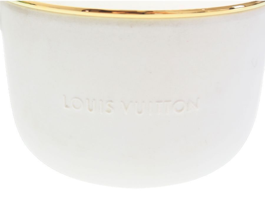 ルイヴィトン アロマキャンドル 香りのろうそく ILE BLANCHE イル ブランシュ LOUIS VUITTON Used