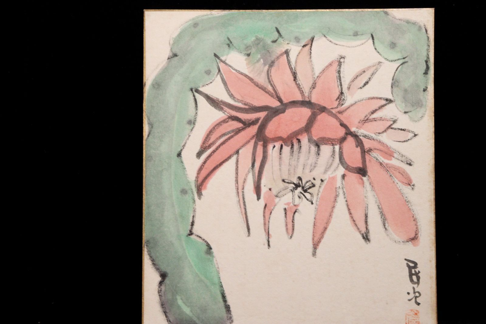 山口一郎 ichiro Yamauchi 原画 Mサイズ 直筆イラスト入り 直筆サイン