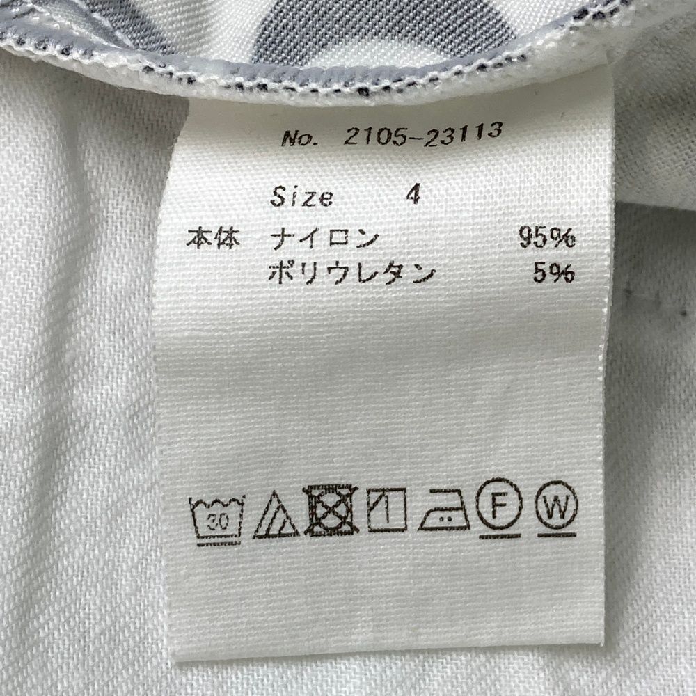 サイズ：4 CPG GOLF シーピージーゴルフ ストレッチパンツ ロゴ