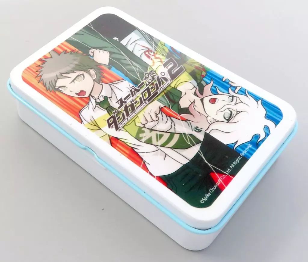 ダンガンロンパ 絶望缶バッジ 狛枝凪斗 日向創 中古】雑貨 日向創＆狛枝凪斗 缶ケース 「スーパーダンガン
