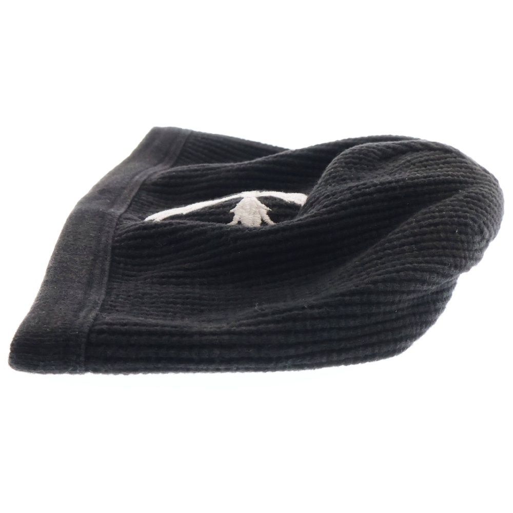 CHROME HEARTS (クロムハーツ) クロス刺繍 サーマル コットン ビーニー