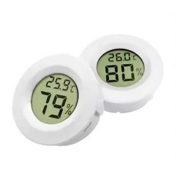 LCD デジタル温度計 - 湿度計 -50 ° C ～ 70 ° C 冷蔵庫 冷凍庫試験用温湿度計