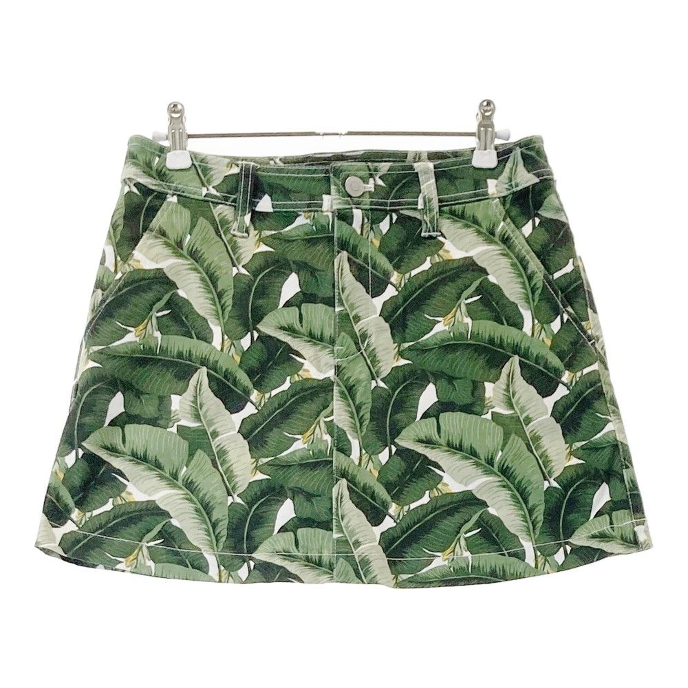 サイズ：1 JACK BUNNY ジャックバニー  インナー付き 裏起毛スカート 総柄 カーキ系 [240101416915] ゴルフウェア レディース ストスト Jack Bunny!! JACK BUNNY ジャックバニー インナー付き 裏起毛