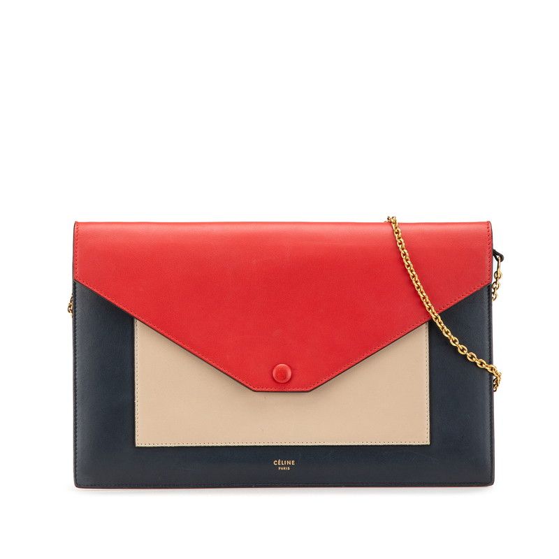 Celine ブラック/レッド ショルダーバッグ Celine ブラック/レッド ショルダーバッグ