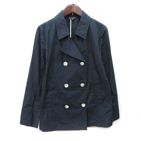 ２３区 ピーコート 紺 サイズ40 滝沢眞規子さん着用】MANTECOPureリバー Pコート （ピーコート