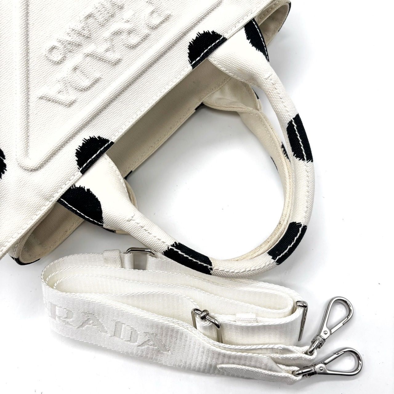 ✨希少品✨ PRADA プラダ トートバッグ ICチップ ハンドバッグ カナパ 
