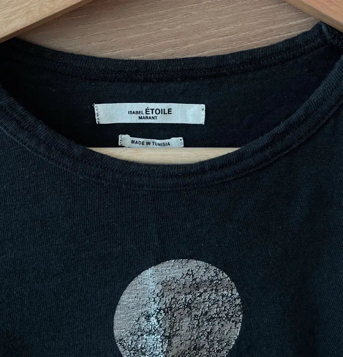 ★韓国の人気★【Isabel Marant】★ザペル ロゴ 半袖 Tシャ.ツ★ 23ETS0103FA-A2N44I-01BK-A.jpg?