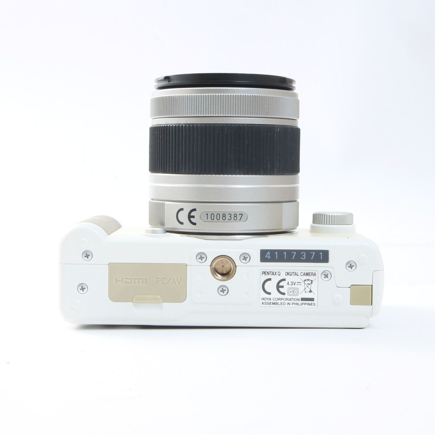 PENTAX ペンタックス Q ホワイト + SMC PENTAX 5-15mm F2.8-4.5