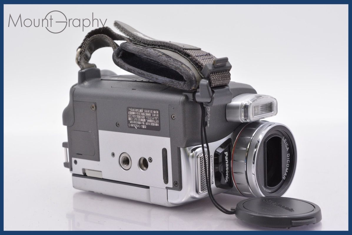  実用 パナソニック Panasonic NV-GS 70 10 x 前キャップ バッテリー付属 同梱可 mj 5191 ビデオカメラ本体 ビデオカメラ