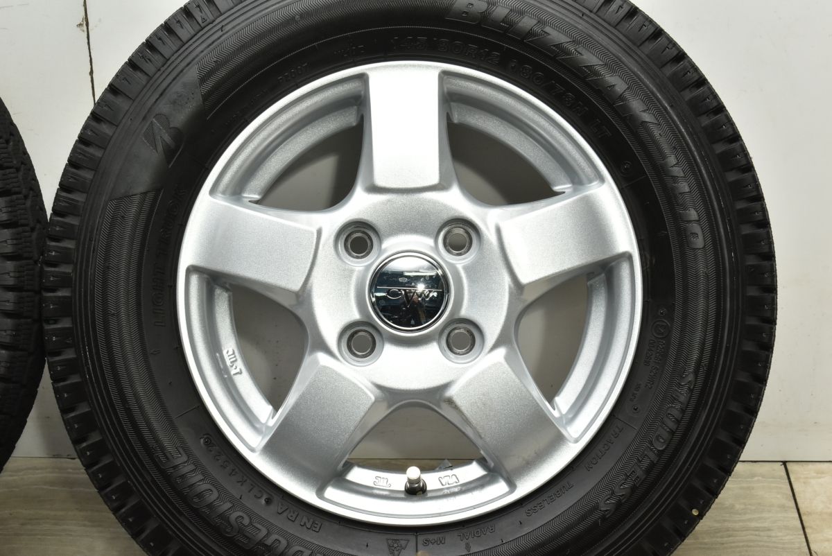 バリ溝 美品】TWS CVW-01 12in 3.50B +45 PCD100 ブリヂストン