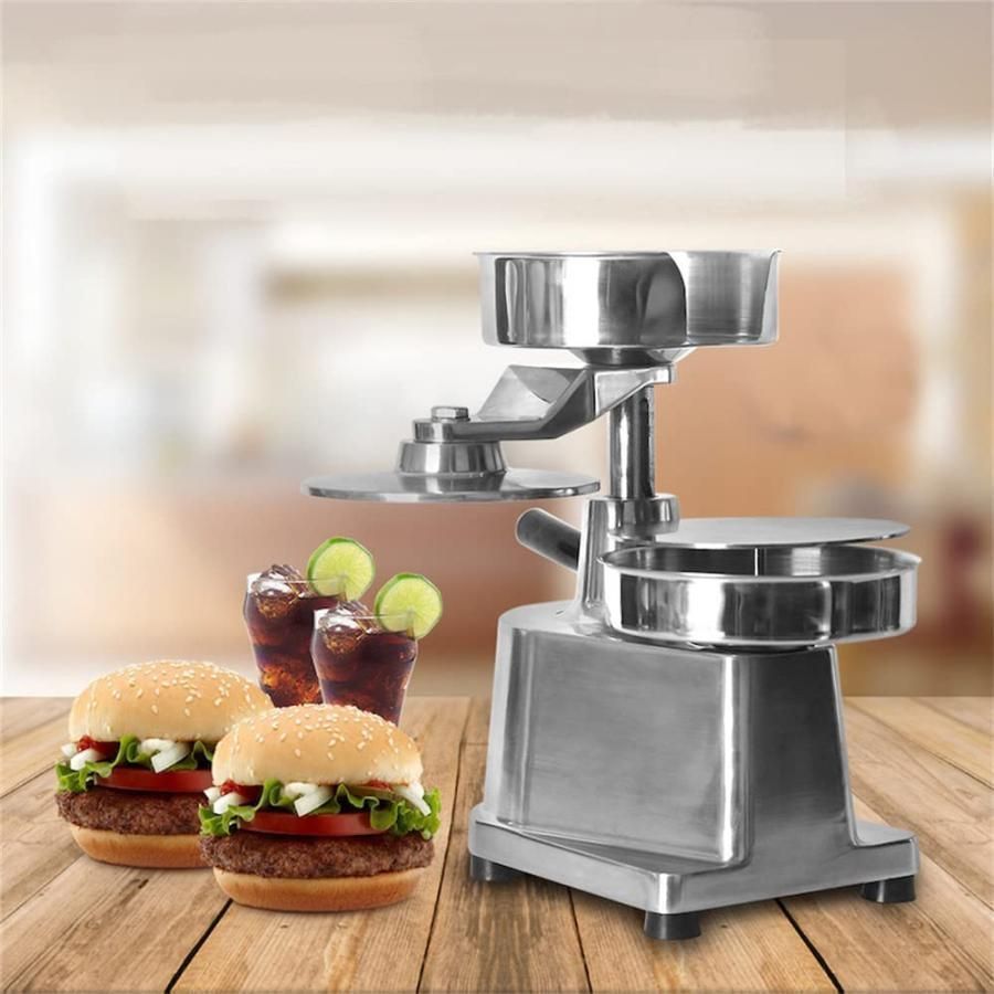 ステンレス鋼バーガープレスィービーフミートフォーミングプロセッサーパ