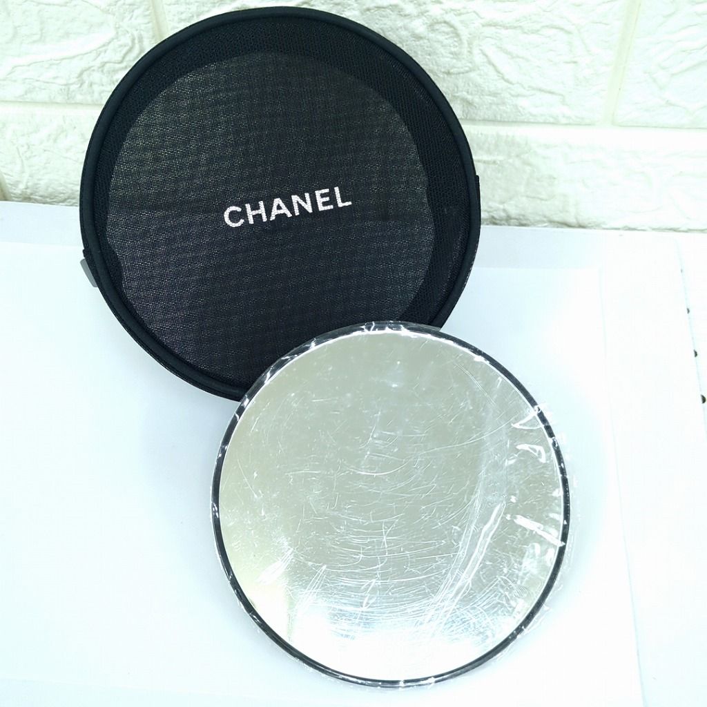 【CHANEL】ポーチ付き★メッシュ素材 ラウンド ハンドバッグ ☆メッシュが新鮮☆【CHANEL】ポーチ付きラウンドハンドバッグ
