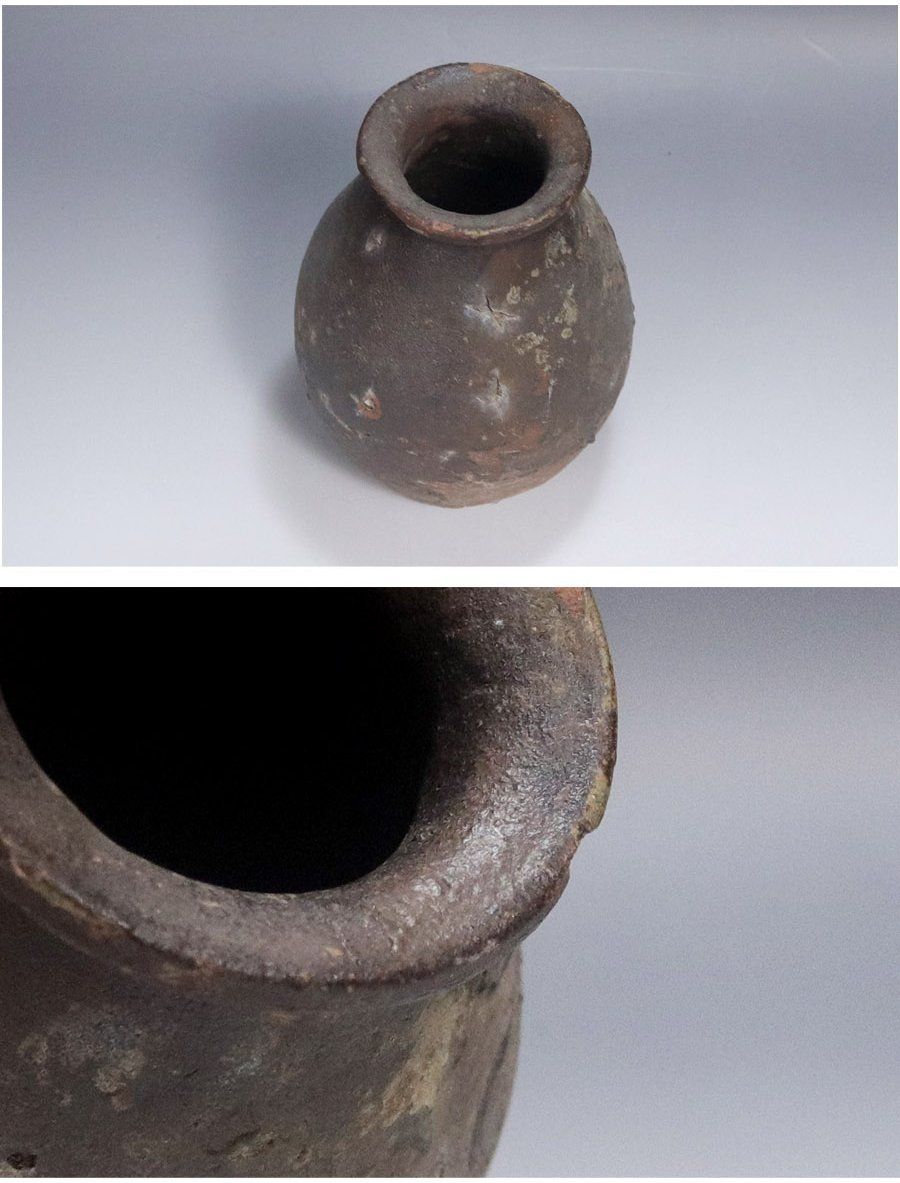 絵志野 水注 酒注 酒器 古美術 古道具 アンティーク 絵瀬戸 美術品・