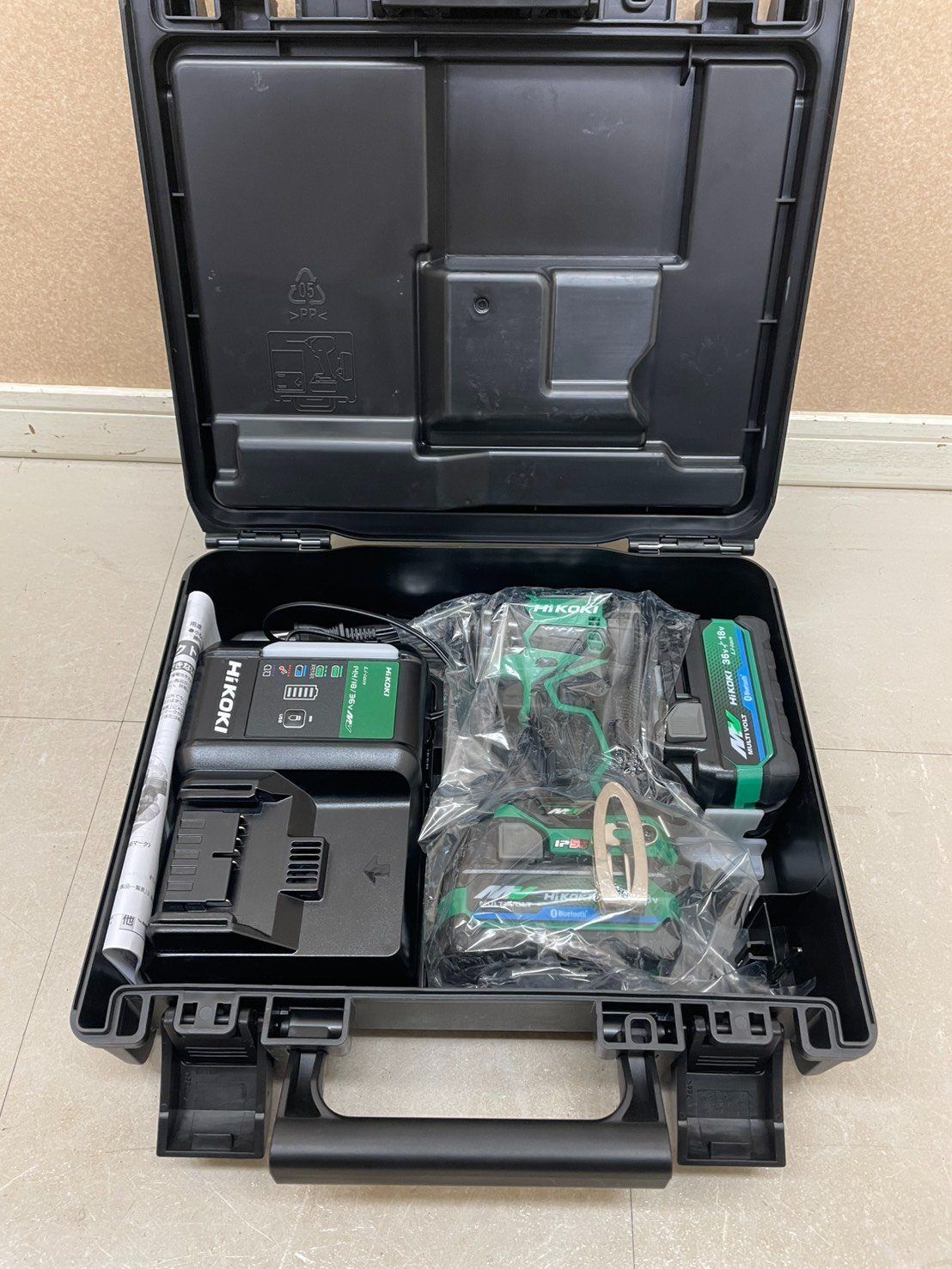 HiKOKI コードレスインパクトドライバ WH 36DC 2XPSZ 36V Bluetooth IP56 2.5Ah