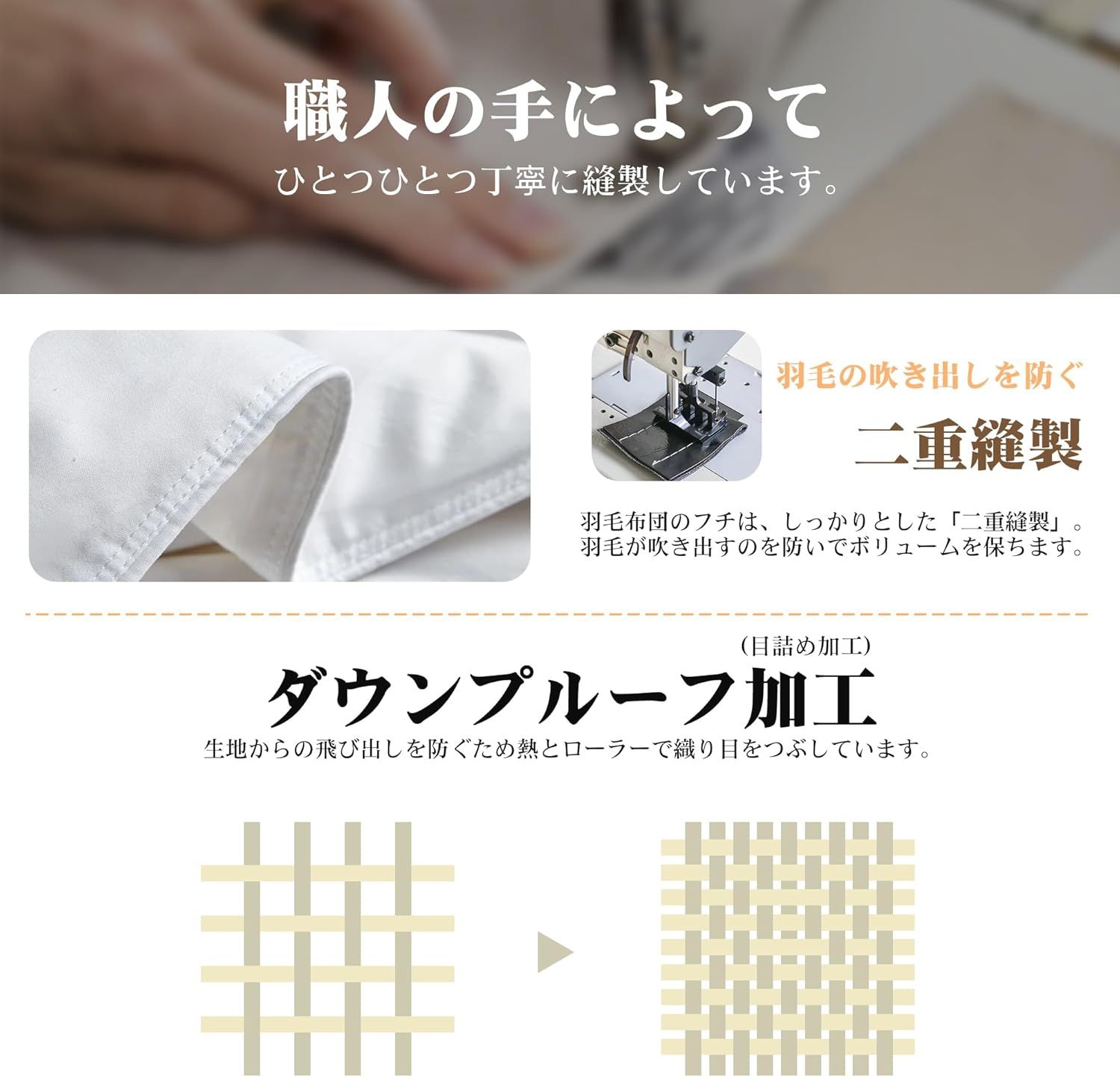 グレー 190cm 210cm 掛け布団 春秋 羽毛布団 ダブル 洗える 雲のように軽い 独自技術とデザインの抗菌防臭加工 0℃～25℃での使用を推奨 ダックダウン85 ふとん 肌掛け布団 重量 約1.8kg 充填量1.2kg MARWIL-DEMENAGEMENTS_CH