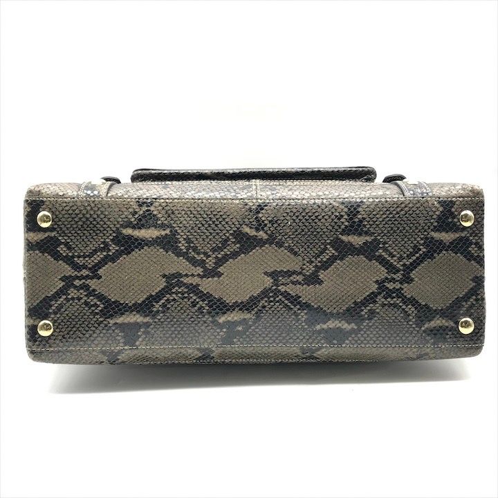美品 COACH コーチ ミランダプリンテッド パイソン ハンドバッグ 良品 COACH コーチ ミランダプリンテッド パイソン サッチェル ハンド