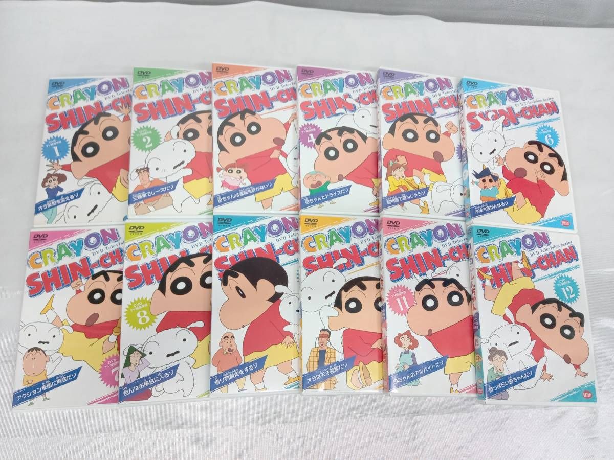 DVD 【※※※】[全24巻セット]TV版傑作選 クレヨンしんちゃん 1~24
