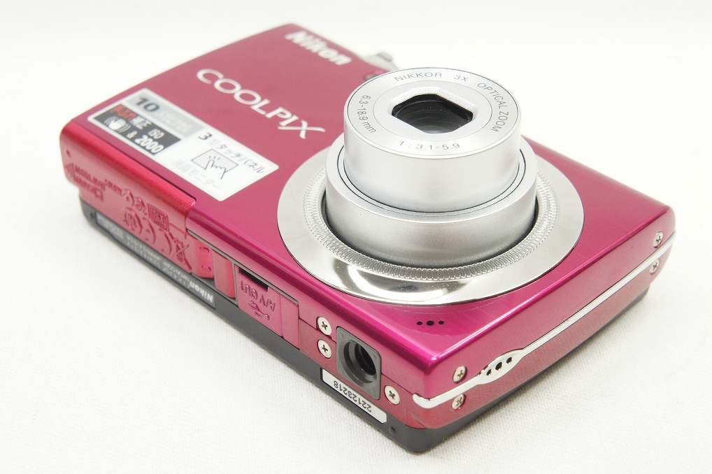 Nikon COOLPIX S230 （濃いピンク） COOLPIX S230 Nikon COOLPIX S230 （濃いピンク） Nikon CoolPix S230