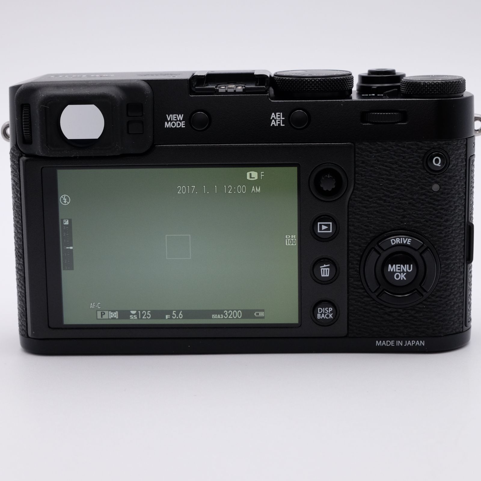 FUJIFILM X100F ジャンク品 要修理/ジャンク】Fujifilm X100F ブラック モードスイッチ
