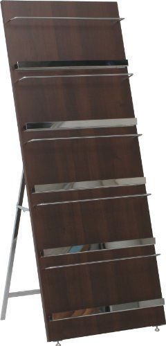 新品・2営業日で発送】不二貿易 ウッドマガジンラック デコール 5段