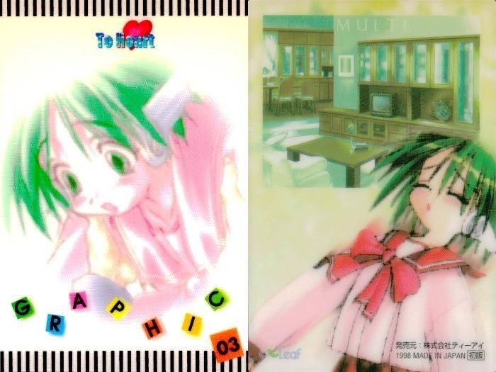 ToHeart トゥハート カード まとめ グラフィック 9種 まとめ 1