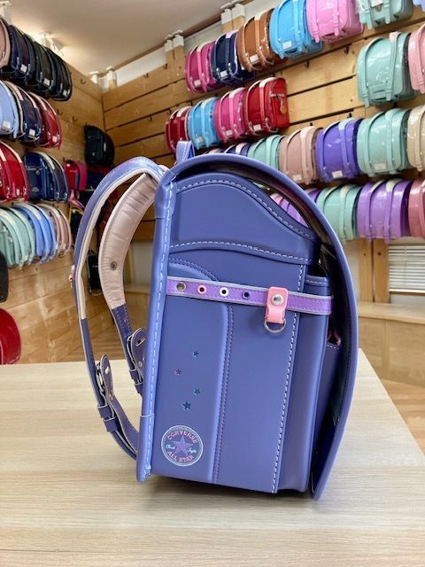 アウトレット品 オールスター CV-01 ライラック×スミレ ホワイトステッチ CONVERSE コンバース ランドセル