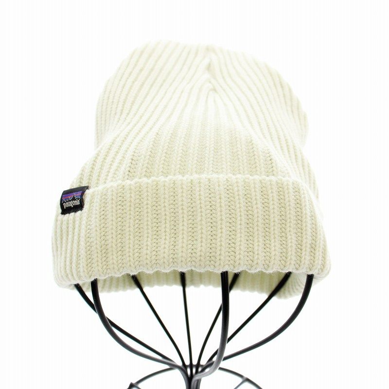 Patagonia ニット帽 ホワイト Powder Town Beanie -HMDO- | patagonia(パタゴニア) / 帽子