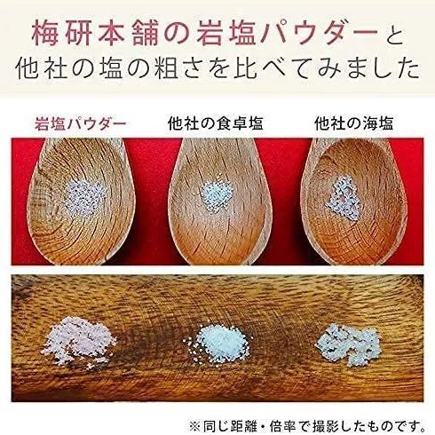 【梅研本舗】 食用 ヒマラヤ岩塩 ピンク パウダー 600g 約80-100メッシュ 粉末状 お試し 食塩