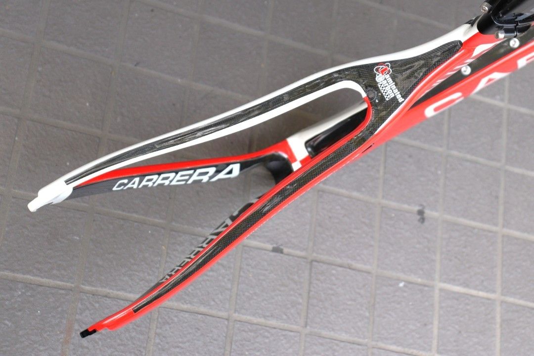 カレラ CARRERA エラクル ERAKLE TS 2012モデル Sサイズ カーボン ロードバイク フレームセット 【横浜店】